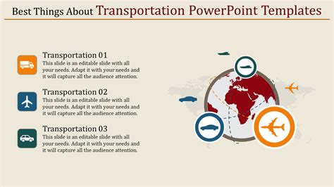 Affordable Transportation Powerpoint Templates Designs