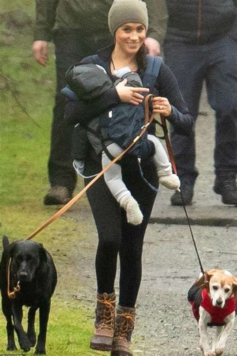 From making his grand debut in front of windsor castle to baby babble on meghan & harry's podcast, here are archie's cutest moments. Meghan Markle beams as she takes her dogs for a walk with ...
