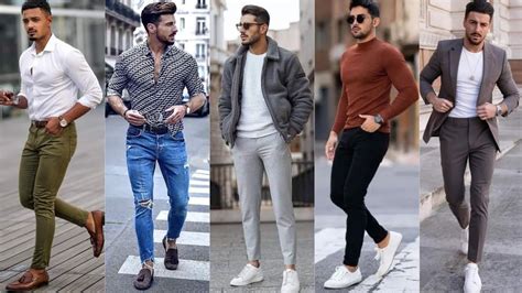 Combinaciones De Moda Para Hombres 20222023 Tendencias Looks Para