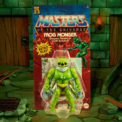 MOTU Origins Frog Monger Figure – Mattel Creations