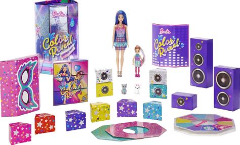 Barbie Color Reveal Surprise Party Set With 50 Surprises 2 Dolls And 2