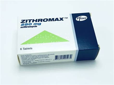 Zithromax 250 Mg Azithromycin At Rs 120pack Azithromycin Tablets
