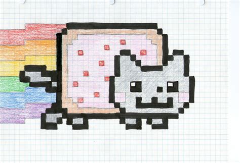 Nyan Cat Drawing By Cyber567 On Deviantart