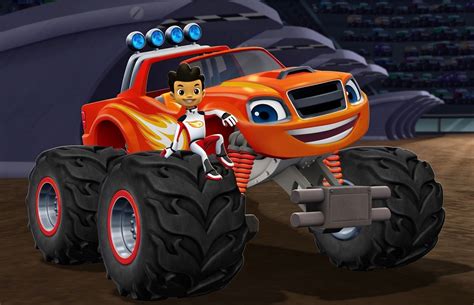 ‘blaze And The Monster Machines Teaming With Nascar Stars For New