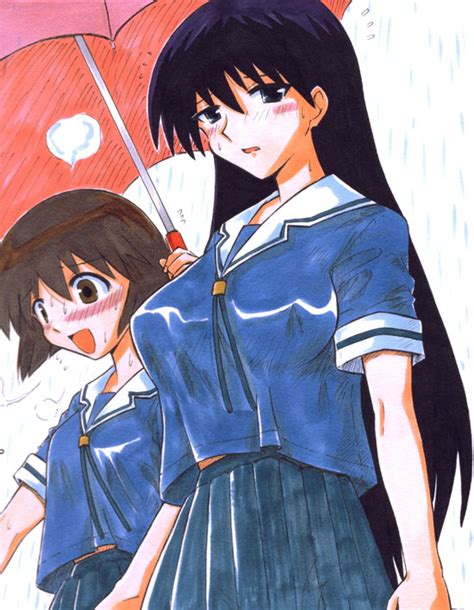 Sakaki And Kaori Azumanga Daioh Drawn By Poinikusu Betabooru