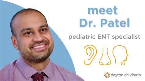Meet Dr Patel Pediatric Ent Doctor At Dayton Childrens Hospital