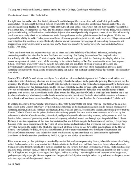 The original is housed at the museo dolores olmedo in xochimilco, mexico city, mexico. (PDF) Frida Kahlo: The Broken Column | Duncan Dormor ...