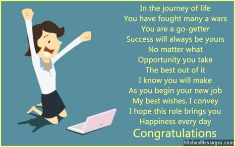 My best wishes are with you. Congratulations for new job: New job poems - Page 3 ...