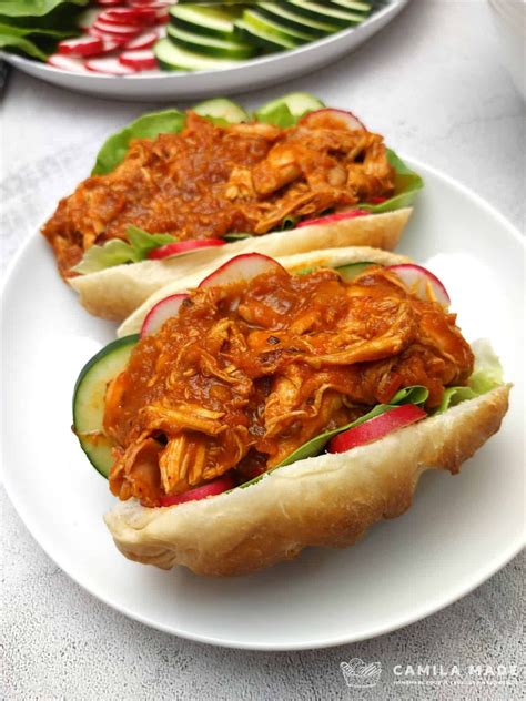 Pan Con Pavo The Best Salvadoran Turkey Sandwich Recipe In 2022 Shredded Turkey Sandwiches