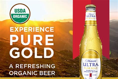 Michelob Ultra Pure Gold Donnewald Distributing Company