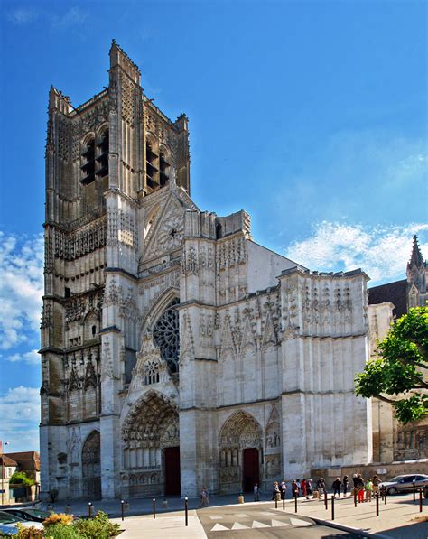 14 1127 Yonne Auxerre La Cathédrale Saint Etienne Flickr