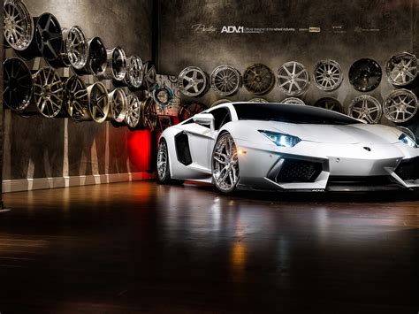 1152x864 Lamborghini Aventador On Adv1 Wheels Wallpaper1152x864