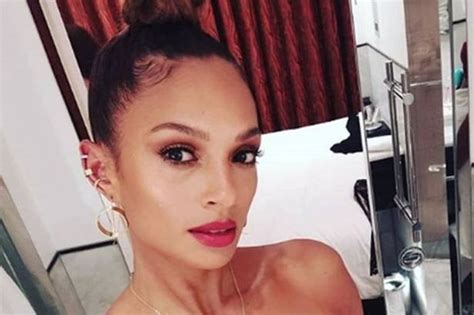 Alesha Dixon Sparks Heatwave In Booty Popping Swimsuit Real Sexy