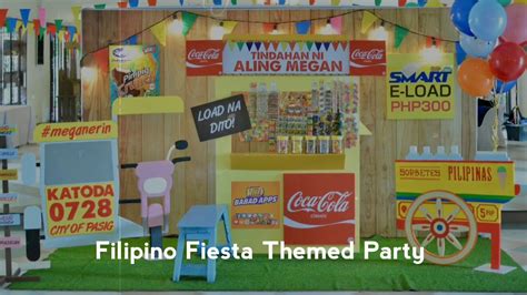 filipino fiesta themed party by party dish event styling youtube