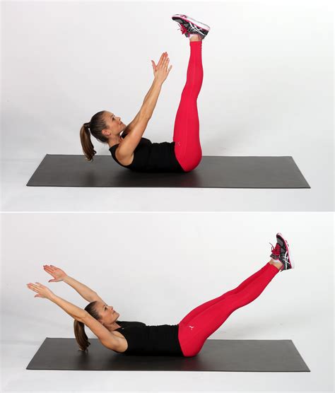 V Crunch Transform Your Abs With This Week Crunch Challenge