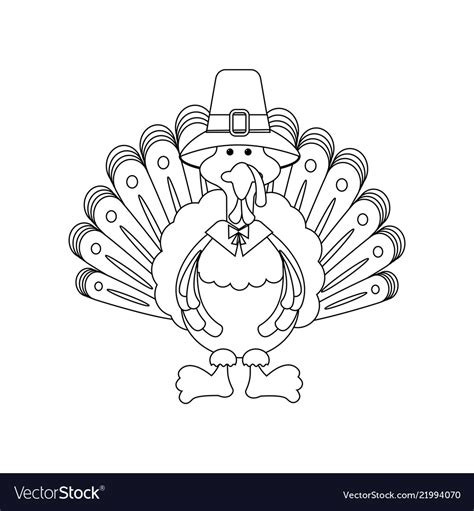 thanksgiving day turkey coloring pages