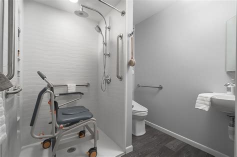 Universal Design With Shower Chair The Cleary Company