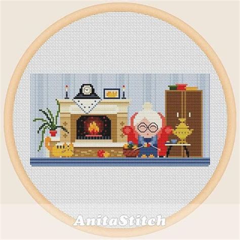 Maybe you would like to learn more about one of these? Grandma house Cross stitch pattern | Etsy | Cross stitch ...