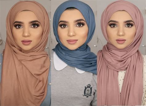 Beautiful Easy Jersey Hijab Styles Hijab Fashion Inspiration