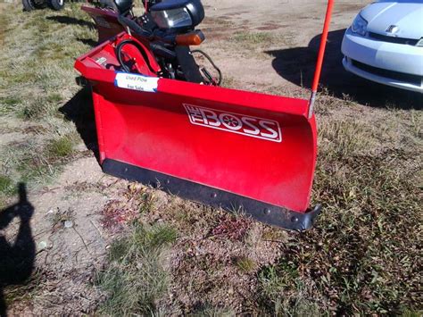 Boss 92 Power V Plow Used Excellent The Largest Community For Snow