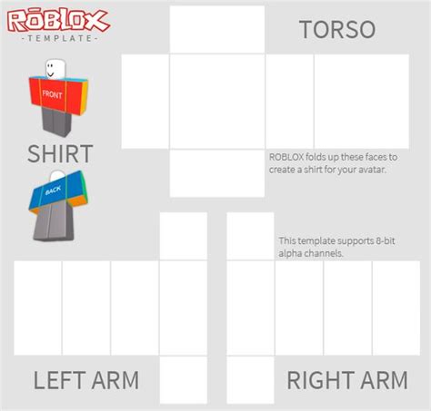 Detail Roblox T Shirt Template Koleksi Nomer 1