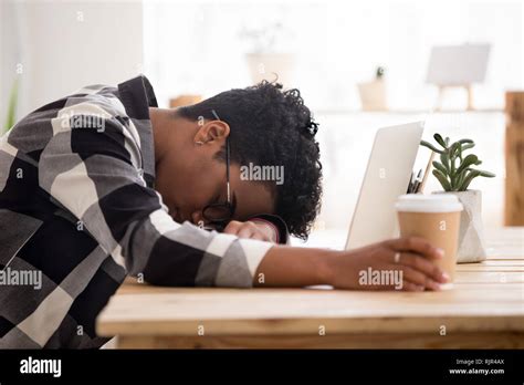 Person Falling Asleep Desk Hi Res Stock Photography And Images Alamy