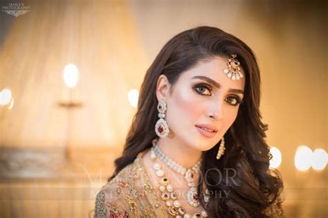 Latest Beautiful Bridal Photoshoot Of Ayeza Khan For Allure Salon