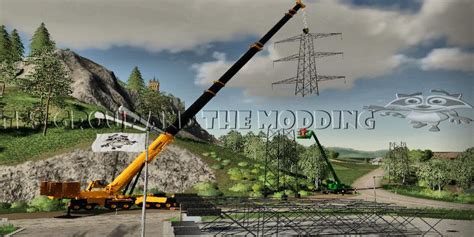 Pilone Haute Tension En Construction V10 Fs19 Mod