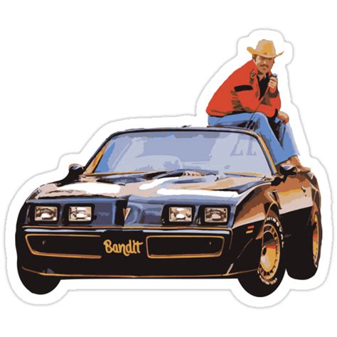 Smokey And The Bandit Trans Am Stickers By Mcfrys Redbubble