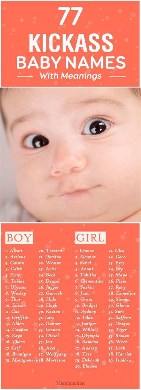 Kickass Baby Names With Meanings B Girl Names Baby Names