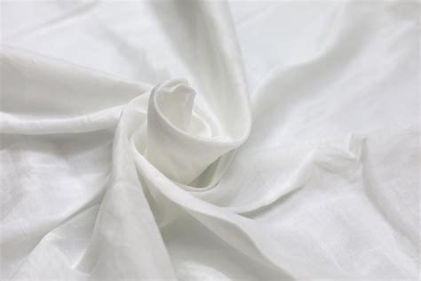 White Linen Cotton Fabric Made In India On Handloom • Vritti Designs