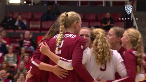 Recap Stanford Womens Volleyball Sweeps Rival Cal To Open Conference Play Youtube