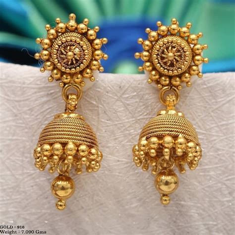 Gold Wedding Earring Designs You will Fall in Love ... Emerald ring designs, ruby ring designs, sapphire ring designs and diamond ring designs.