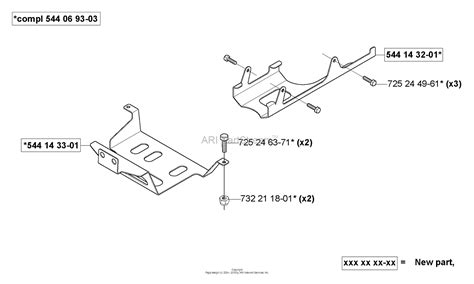 Husqvarna Rider 155 Awd Usa 2006 01 Parts Diagram For Skid Plates