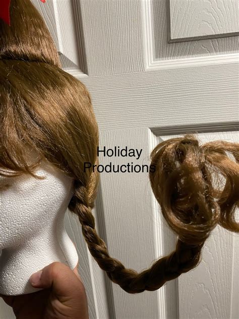 Cindy Lou Who Style Grinch Girl Costume Wig Whoville Adult New Etsy