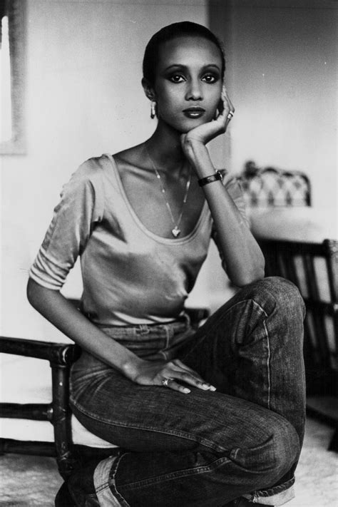 Portrait Of Iman In Her London Hotel Room April 2 1979 Photo Getty