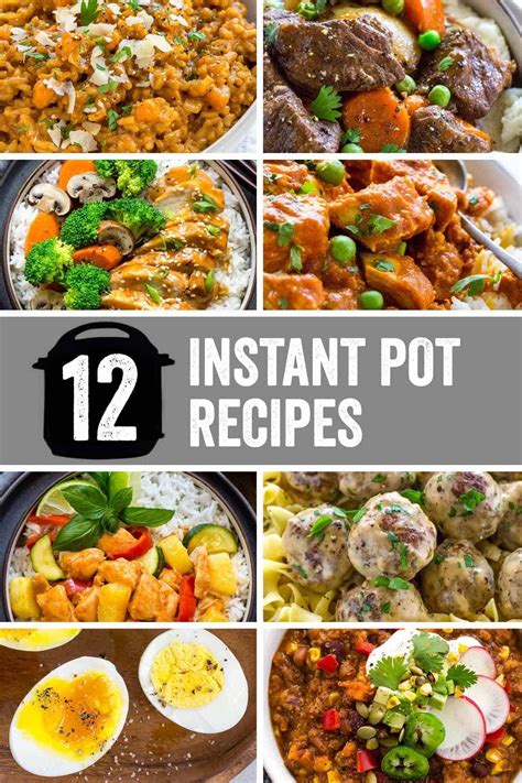 Instant Pot Recipe Roundup Easy Instant Pot Recipes Instant Pot