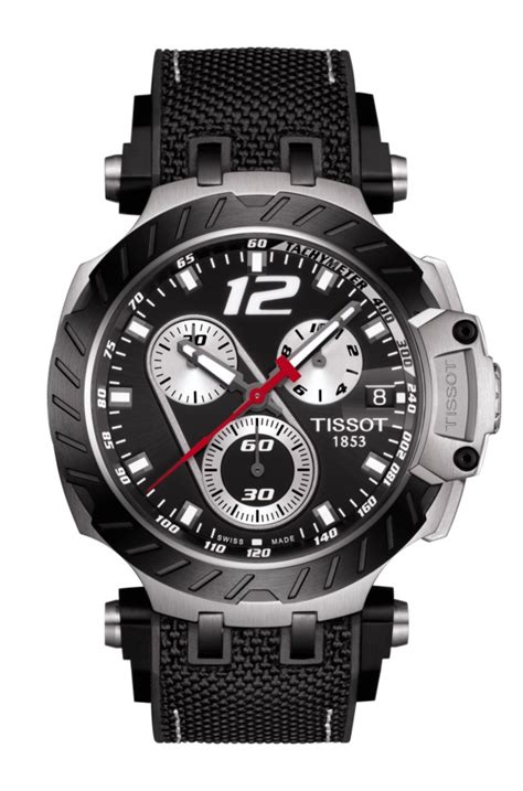 Tissot T Race Motogp Jorge Lorenzo Limitierte Uhr Chronograph Schwarz