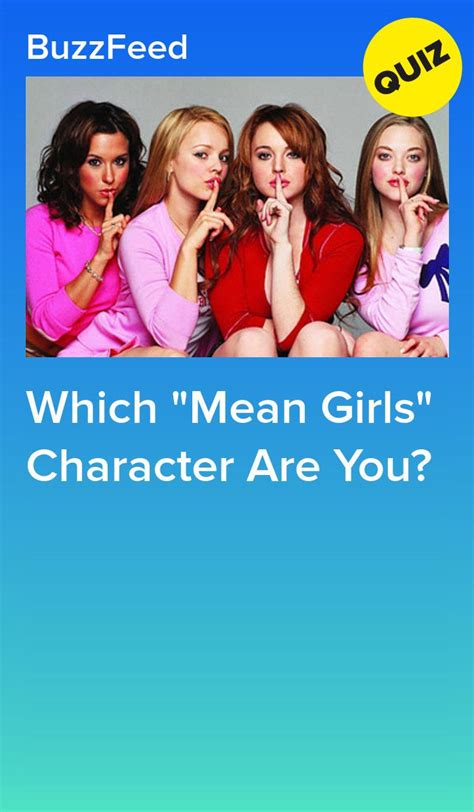 Which Mean Girls Character Are You New Girl Characters Clueless