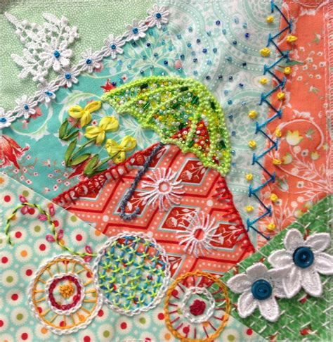 Shop Ravelings Going Crazy With Crazy Quilt Stitches
