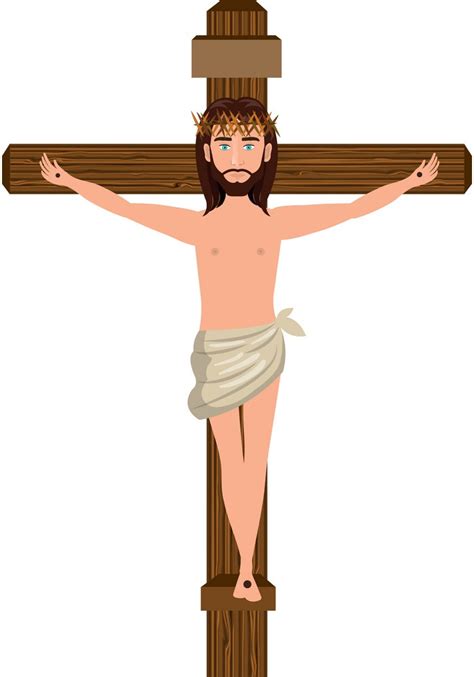 Jesus Christ Nailed To The Cross