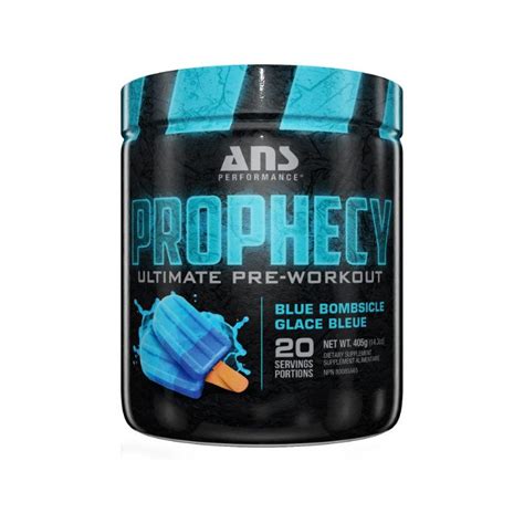 Ans Performance Prophecy Ultimate Pre Workout Blue Bombsicle 410g