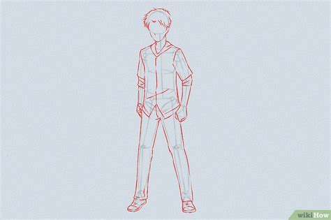 5 Cara untuk Menggambar Badan Anime - wikiHow Drawing anime body & pose.