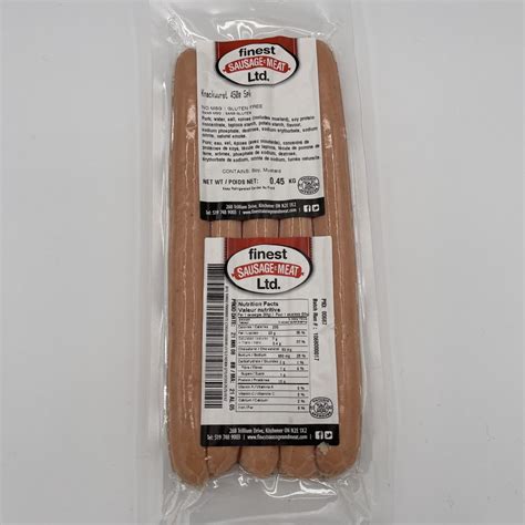 Finest Sausage And Meat Ltd Bockwurst 5 For 725