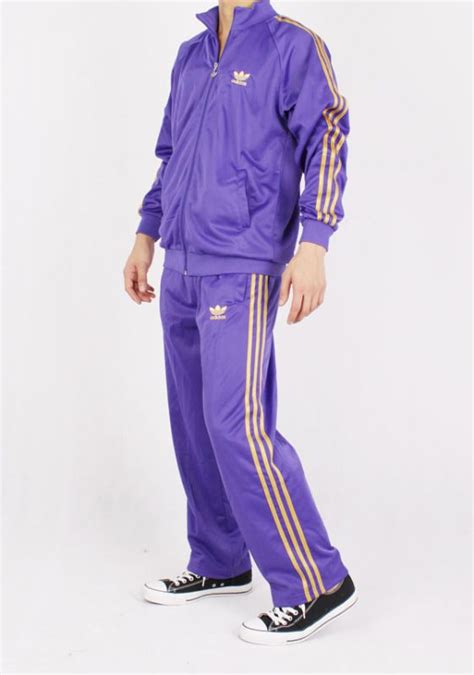 Purple And Gold Adidas Tracksuit Adidas Tracksuit 90s Tracksuit