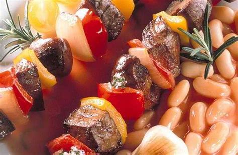 Recette Brochettes d abats de boeuf et autres