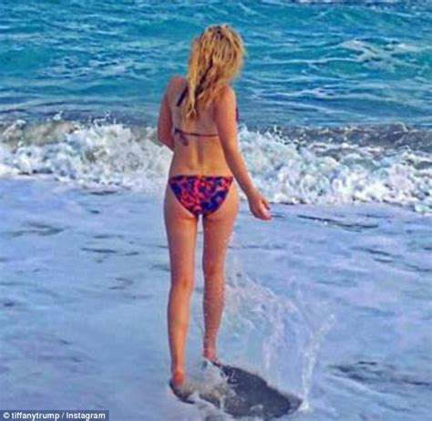 Donald Trump S Daughter Tiffany Shares Bikini Clad Snaps From