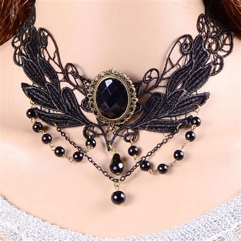 Brand New Fashion Black Velvet Choker Necklace For Women Statement