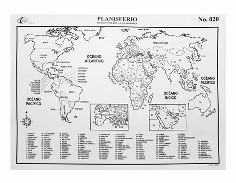 Aprender Acerca Imagen Planisferio Con Division N Thptletrongtan