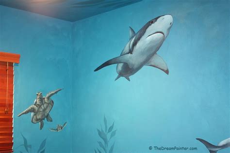 The Dream Painter Underwater Scene Mural In 2021 Underwater Scene